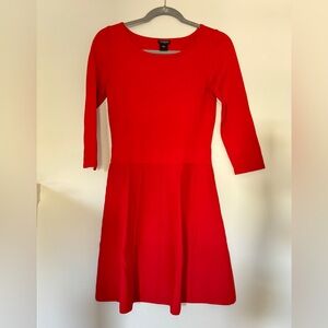 Ann Taylor size S Red Sweater Dress